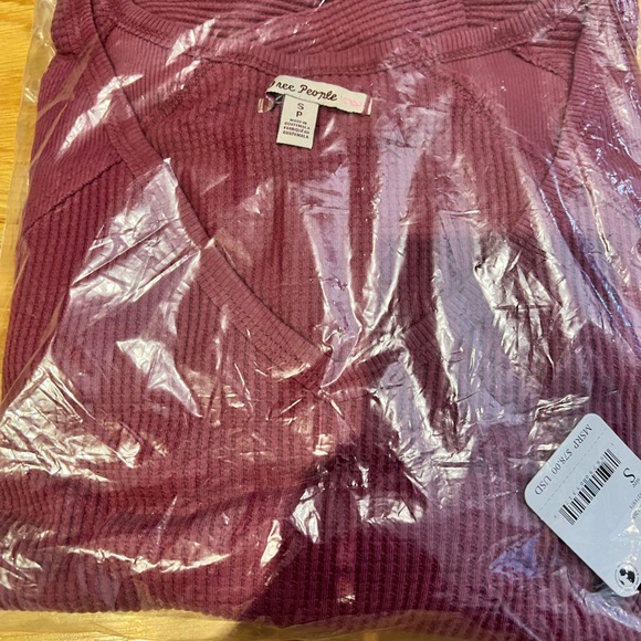 Free People Santa Clara Thermal Mulberry - Picture 9 of 11